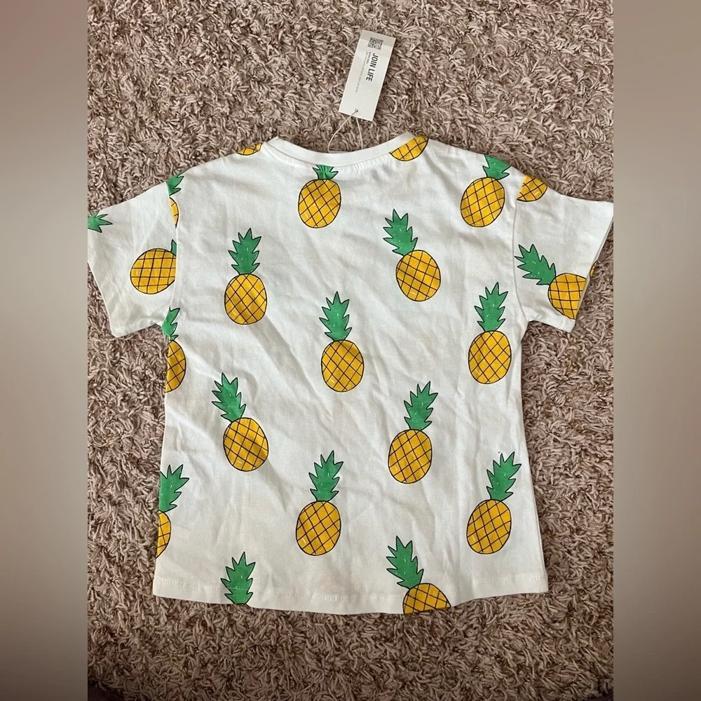 Zara Kids pineapple print t-shirt